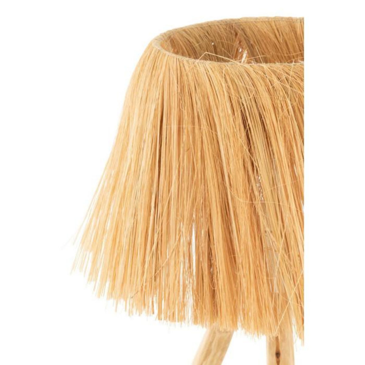 Paris Prix Lampe à Poser en Bois  Bahamas  51cm Naturel