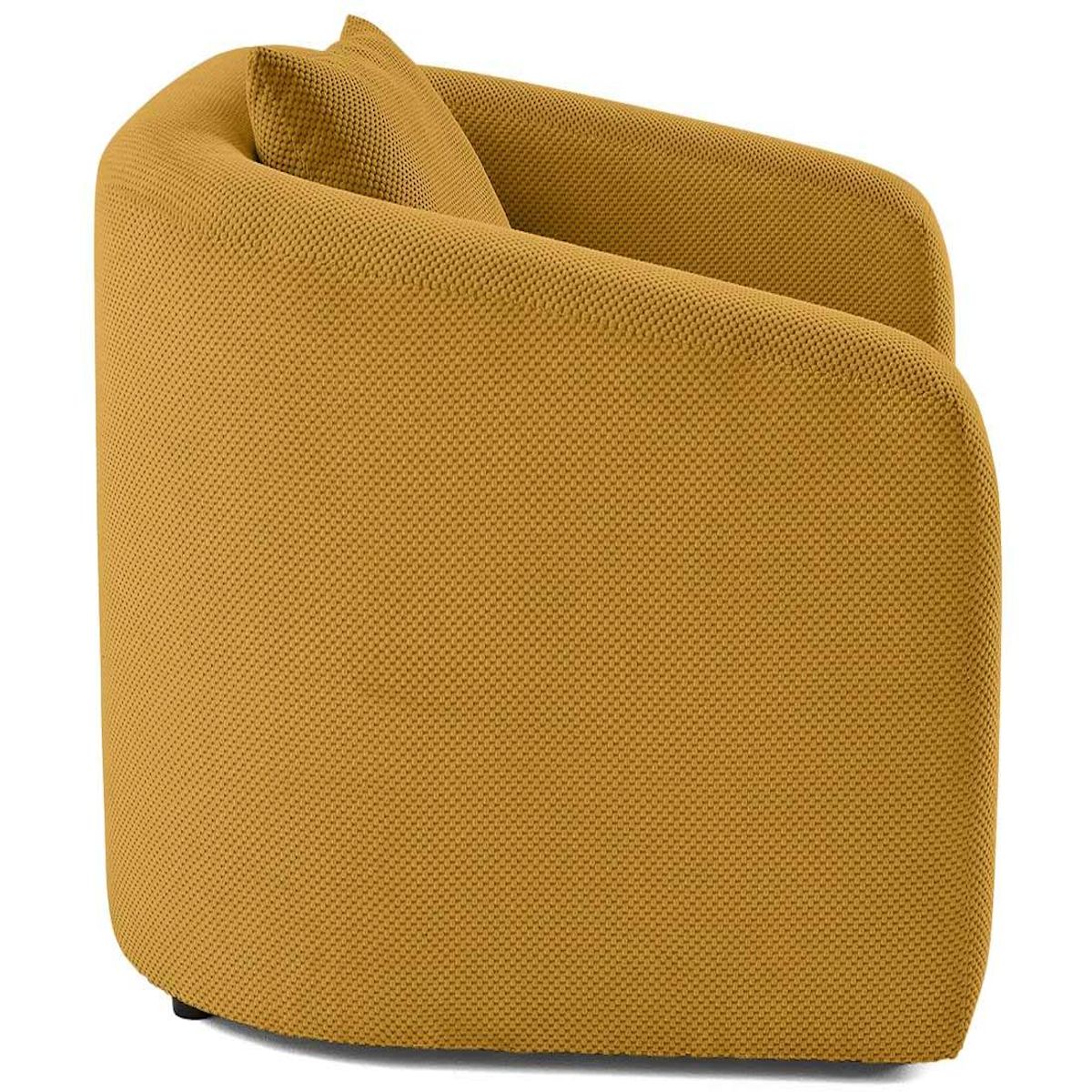 BEST MOBILIER Nuvia - canapé convertible déplimousse 1 place en velours texturé