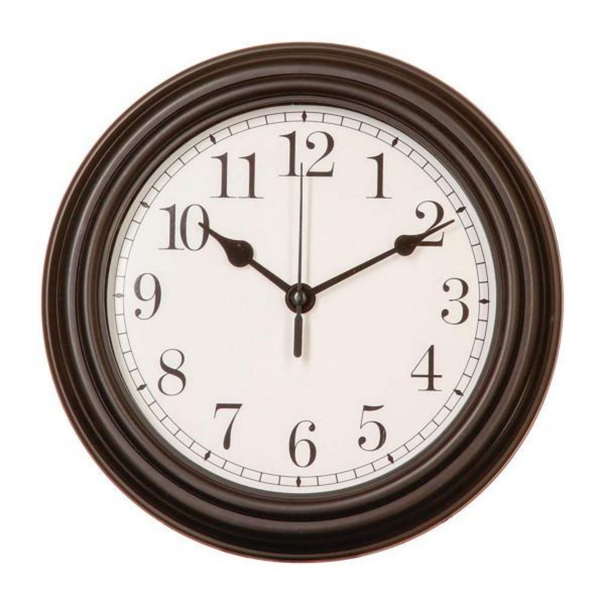AAAAA Horloge Murale Atmosphera Rétro Multicouleur Ø 22 cm polypropylène