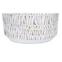 Voir la diapositive 4 : Paris Prix Vase Ovale Abstrait  Nairobi  50cm Blanc