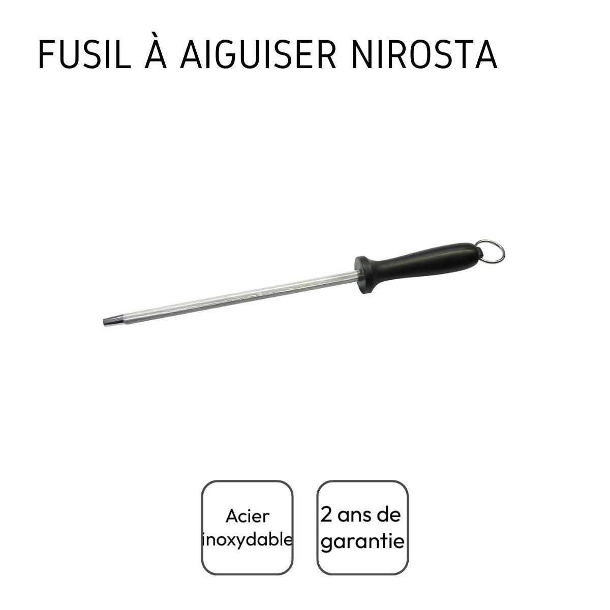 NIROSTA Fusil à aiguiser Nirosta OPTIMA 30,5 cm