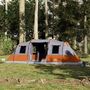 Voir la diapositive 4 : VIDAXL Tente familiale tunnel 6 personnes gris impermeable