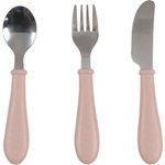 MARKET24 Set 3 couverts - BEABA - Inox - Barbe a papa
