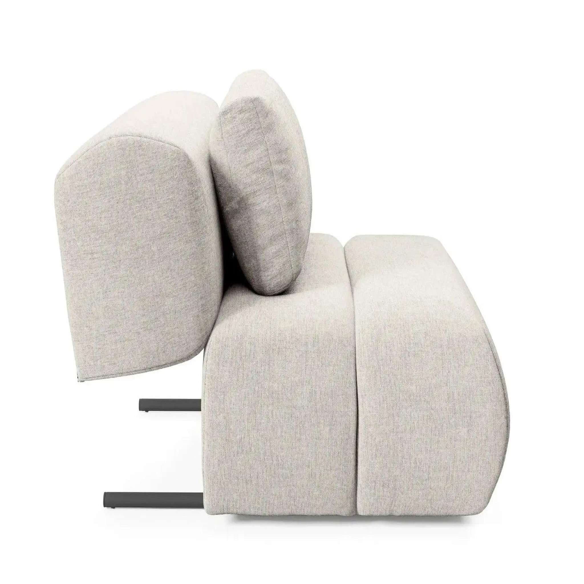 Voir la diapositive 2 : CASANOVA PARIS Tina - fauteuil en tissu chiné