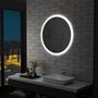 Voir la diapositive 1 : VIDAXL Miroir a LED pour salle de bain 80 cm