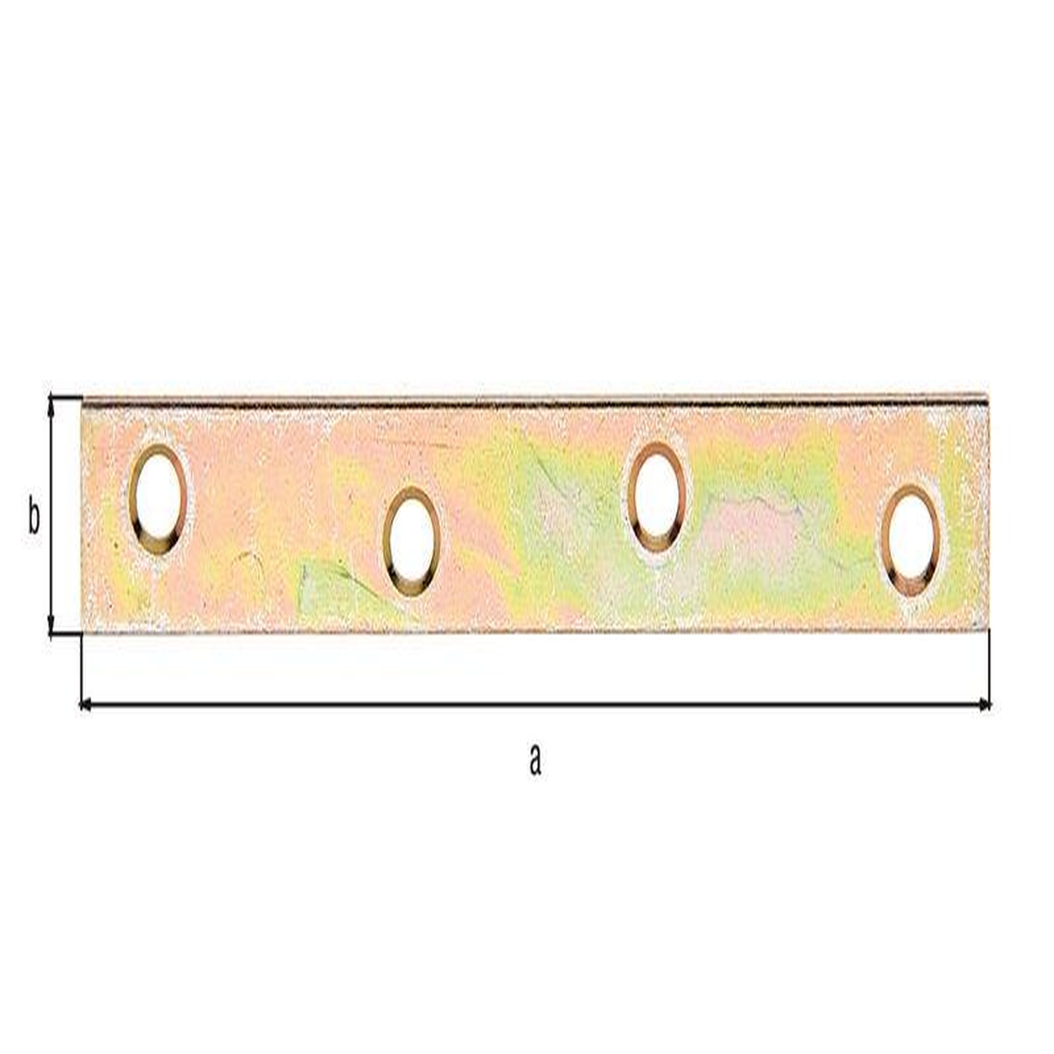 CENTRALE BRICO Platine d'assemblage bichro 120x16