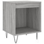 Voir la diapositive 2 : VIDAXL Table de chevet sonoma gris 40x35x50 cm bois d'ingenierie