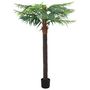 Voir la diapositive 1 : VIDAXL Palmier Phoenix artificiel avec pot 215 cm Vert