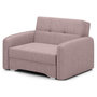 Voir la diapositive 1 : BEST MOBILIER Michelle - fauteuil convertible avec coffre en velours