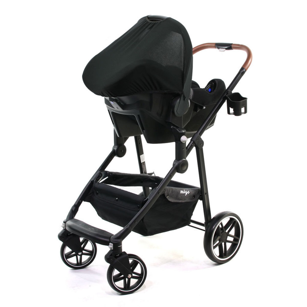 NANIA Poussette combinée 3 en 1 ROMY  Siège auto BEONE Grp 0+