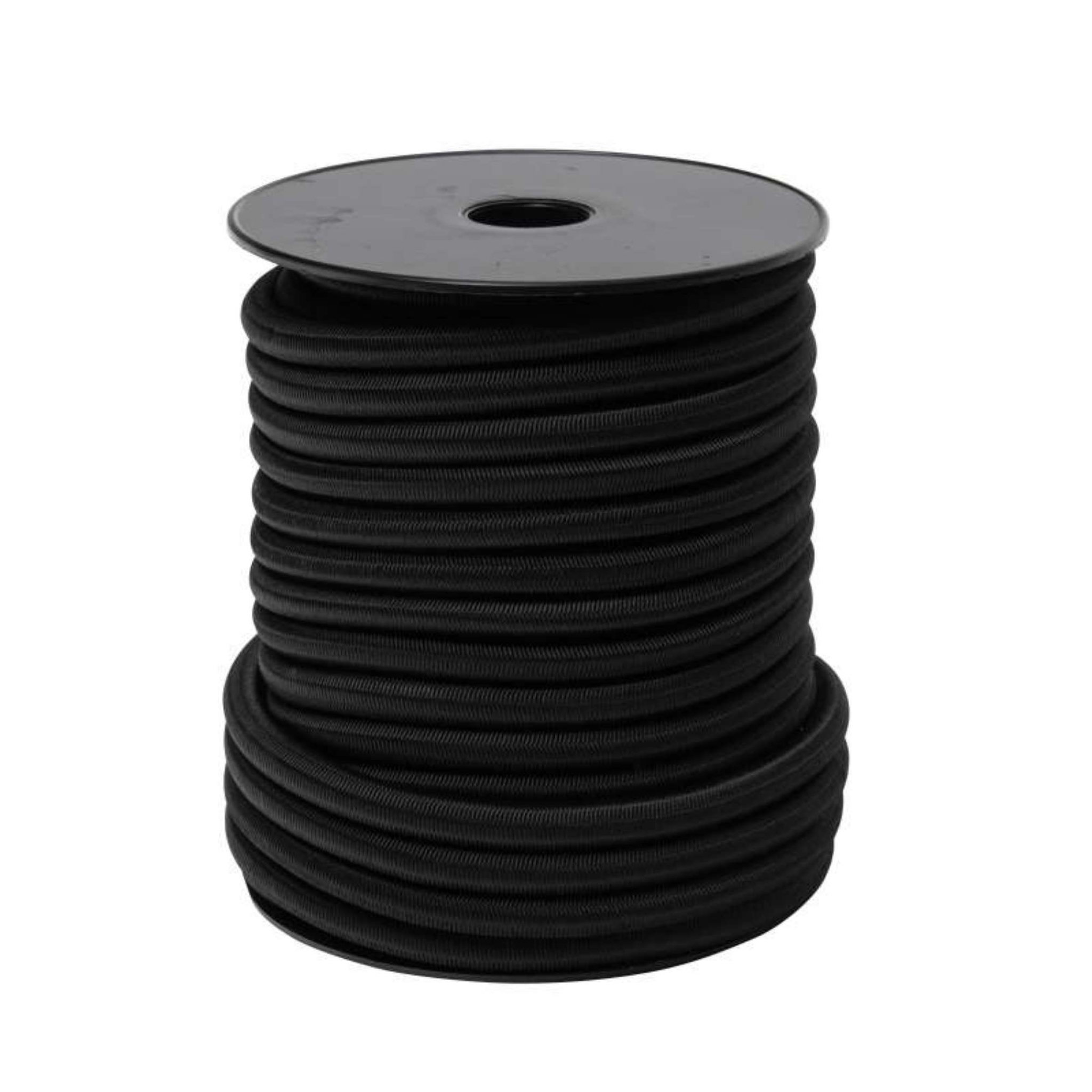 Voir la diapositive 3 :  Tendeur élastique noir Werkapro  Ø 10mm x 20m