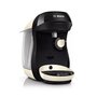 Voir la diapositive 1 : BOSCH Cafetière à dosettes 3.3bar 1400w noir et crème - TAS107E