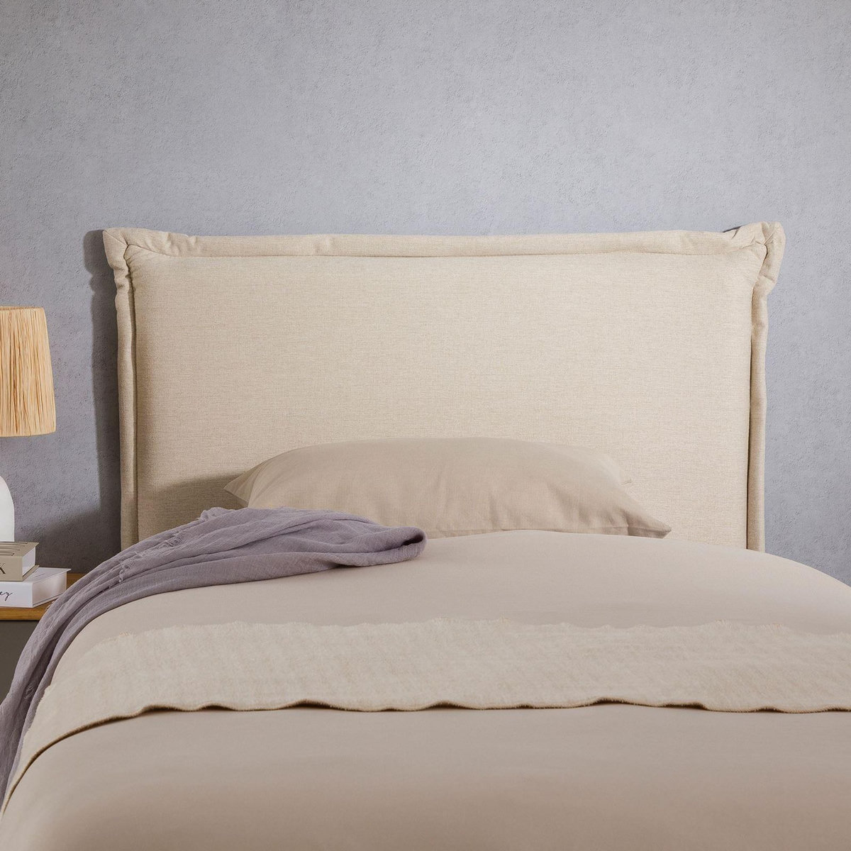 IDIMEX Tête de lit NERINA 90 sur pieds, en tissu
