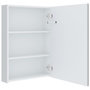 Voir la diapositive 5 : VIDAXL Armoire de salle de bain a miroir LED 50x13x70 cm