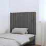 Voir la diapositive 3 : VIDAXL Tete de lit murale Gris 82,5x3x60 cm Bois massif de pin