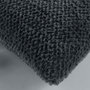 Voir la diapositive 3 : Paris Prix Housse de Coussin  Iceberg  40x40cm Anthracite