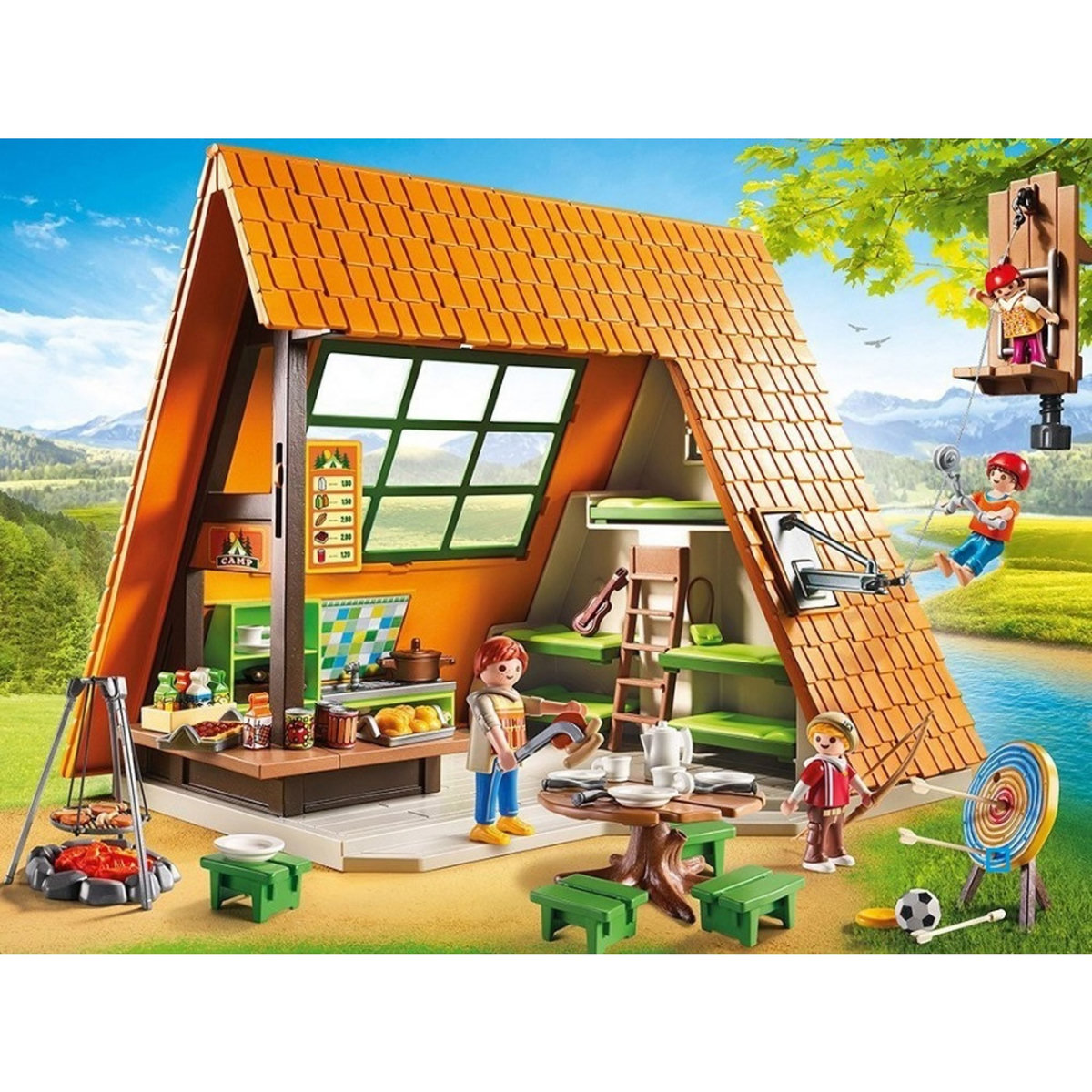 PLAYMOBIL 6887 - Summer Fun - Gîte de vacances