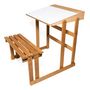 Voir la diapositive 2 : JeuJura Bureau d'écolier en bois