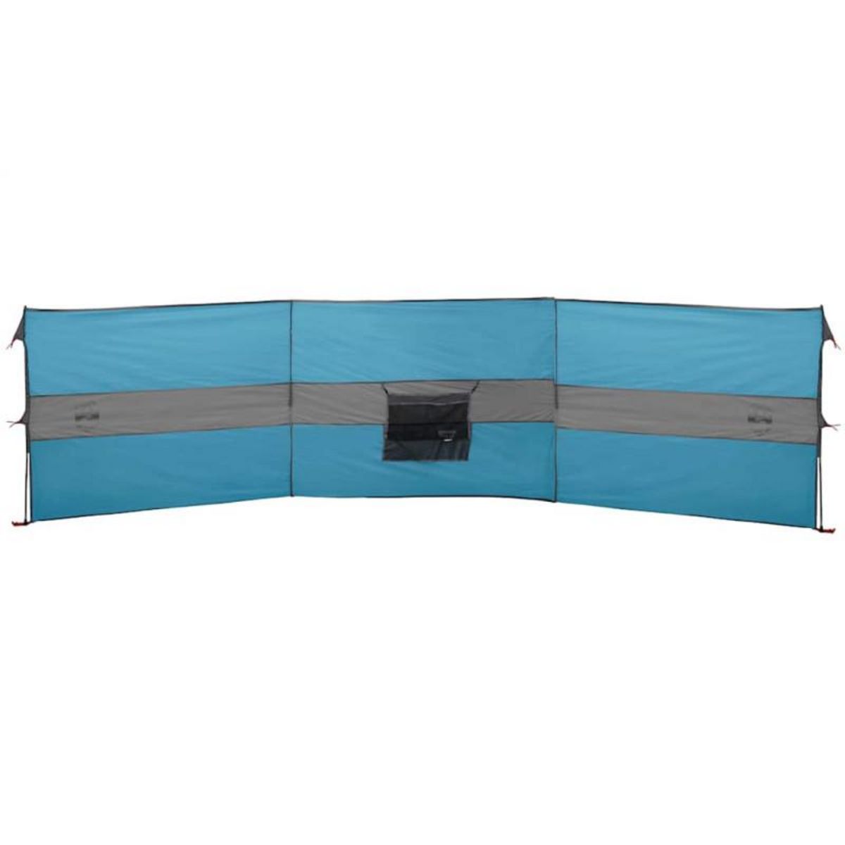 VIDAXL Brise vent de camping bleu 490x123 cm imperméable