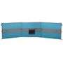 Voir la diapositive 6 : VIDAXL Brise vent de camping bleu 490x123 cm imperméable