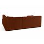 Voir la diapositive 4 : LISA DESIGN Onyx - canapé modulable d'angle droit - 5 places - en velours côtelé