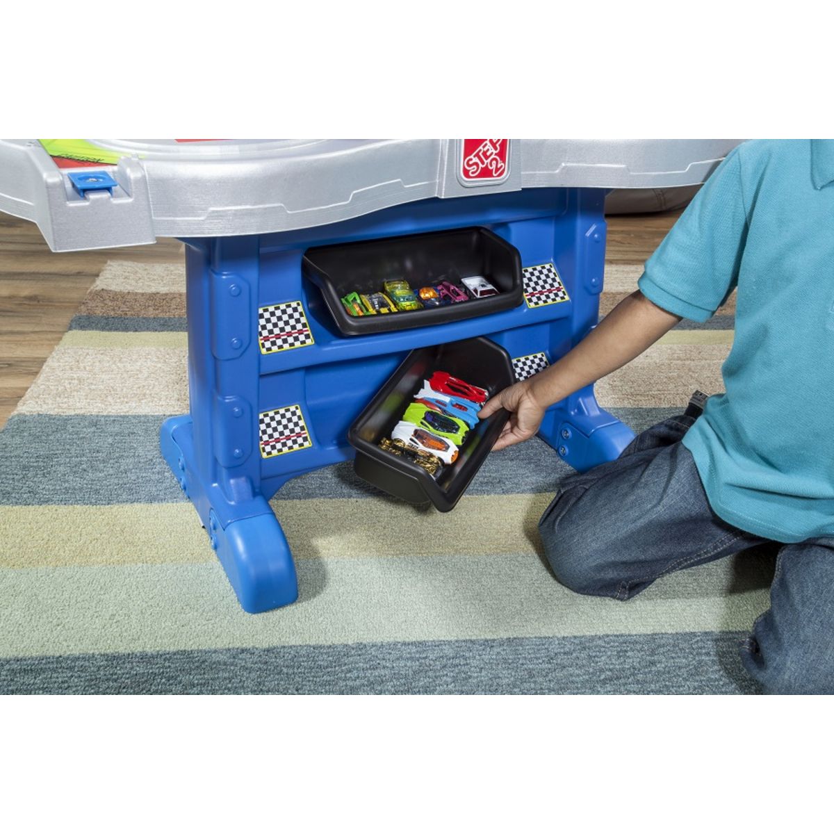 Step2 Garage et Piste Rally - Hot Wheels