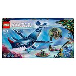 LEGO Avatar 75579 Payakan la Tulkun et Crabsuit, Jouet de Construction, La Voie de l'Eau Film, Set Océan Sous-Marin avec Figurine Animal Marin
