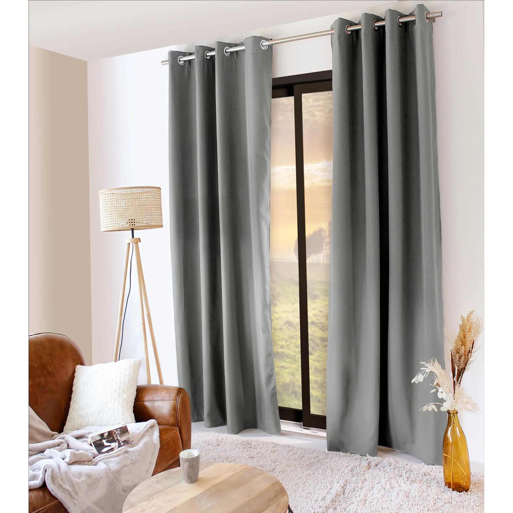 Voir la diapositive 5 : Eden 1 rideau thermique glacier design et moderne