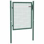 Voir la diapositive 2 : VIDAXL Portail de cloture acier 100x75 cm vert