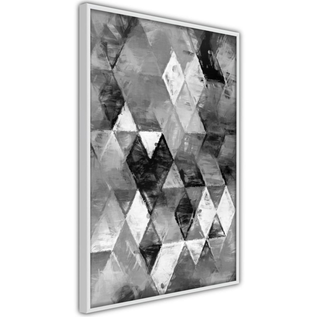 Paris Prix Affiche Murale Encadrée  Abstract Diamonds
