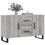 Voir la diapositive 3 : VIDAXL Buffet sonoma gris 100x36x60 cm bois d'ingenierie