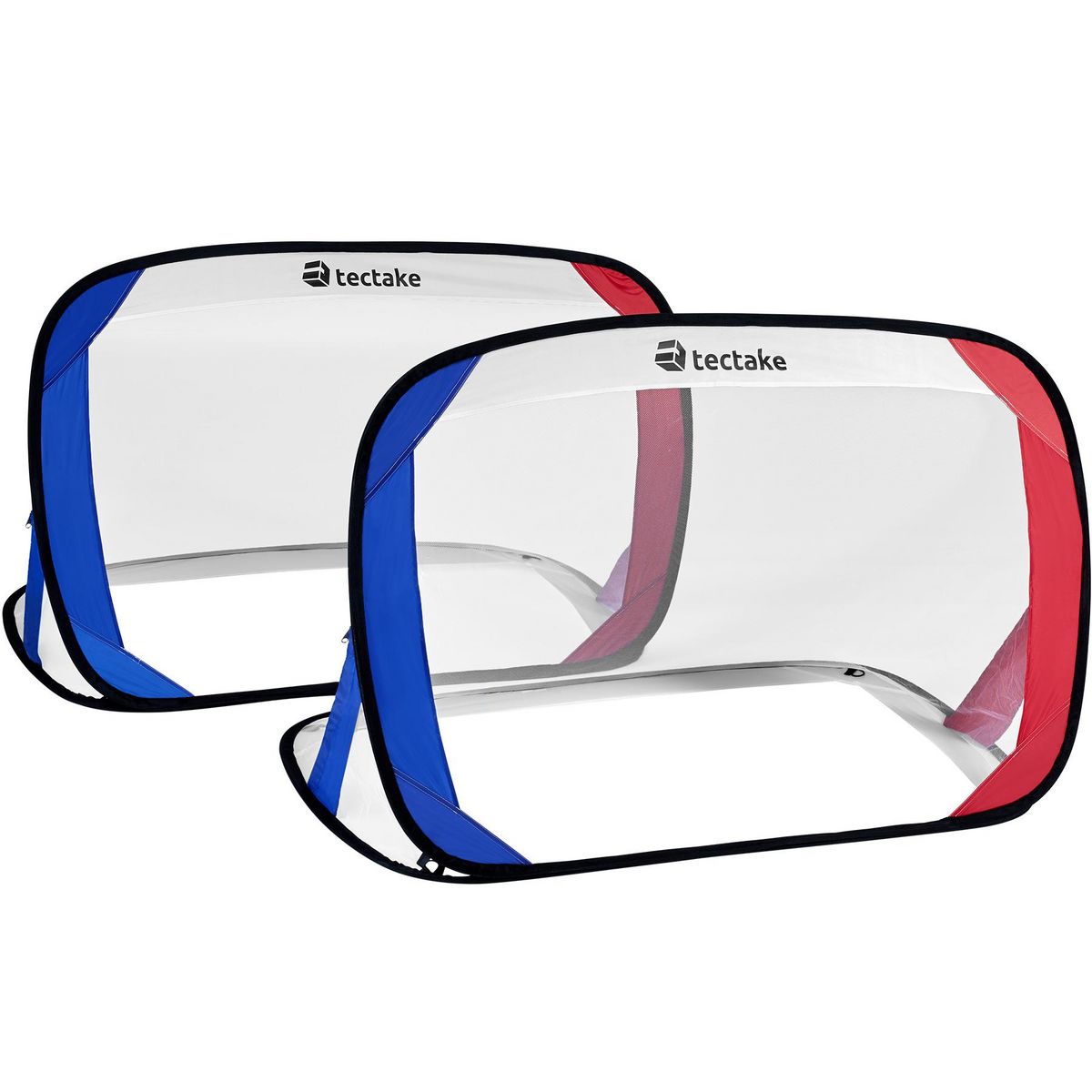 tectake Lot de 2 buts de football auto-déployants France