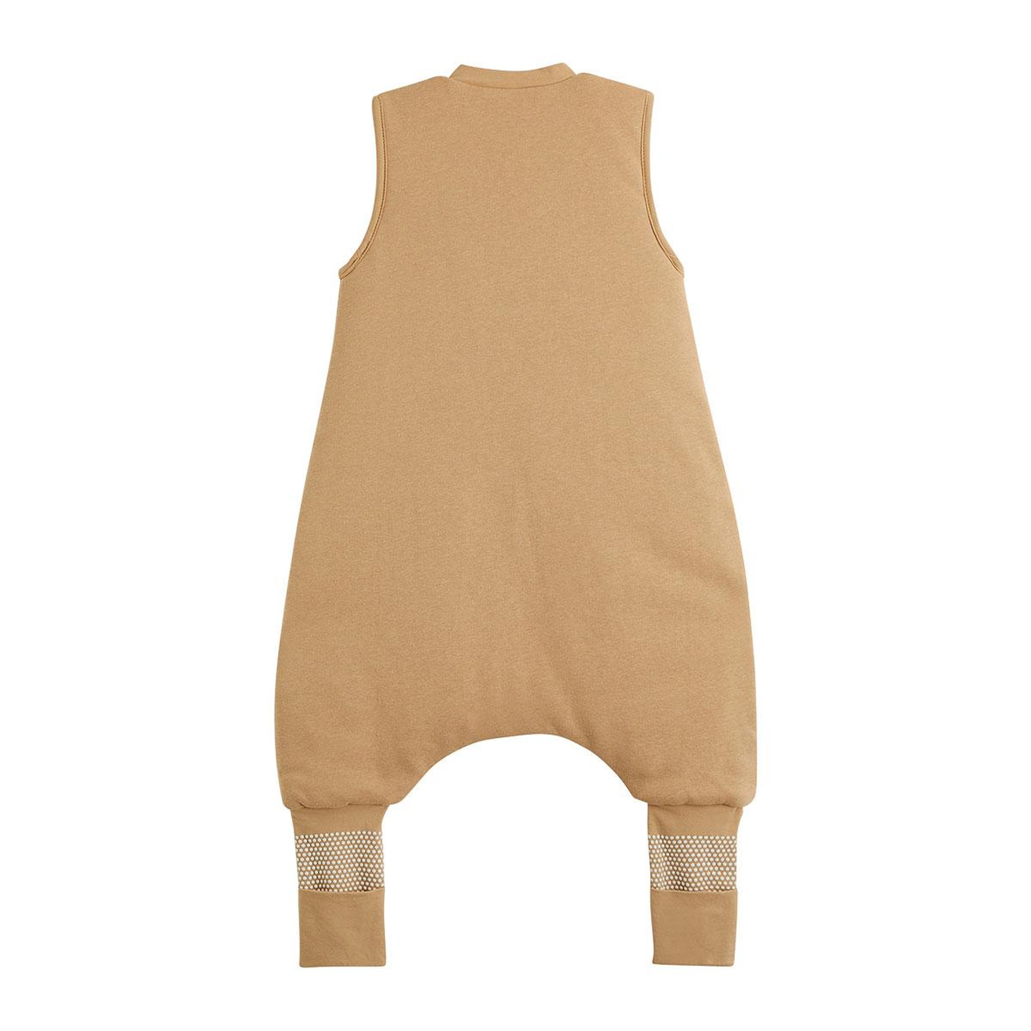 Voir la diapositive 2 : PETIT BEGUIN Turbulette tog 2 en velours avec pieds retroussables moka