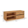 Voir la diapositive 6 : IDIMEX Meuble TV MAITE L 110 cm 2 tiroirs en bois massif