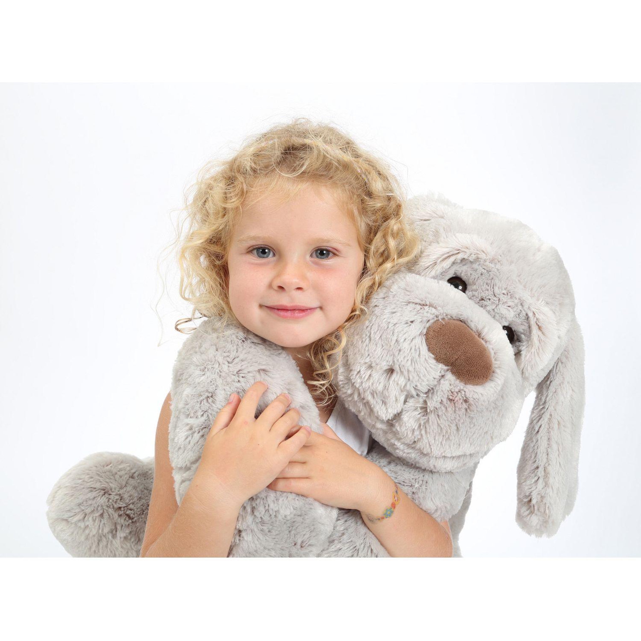Voir la diapositive 3 : GIPSY Peluche Chien Flatoutou - Blanc