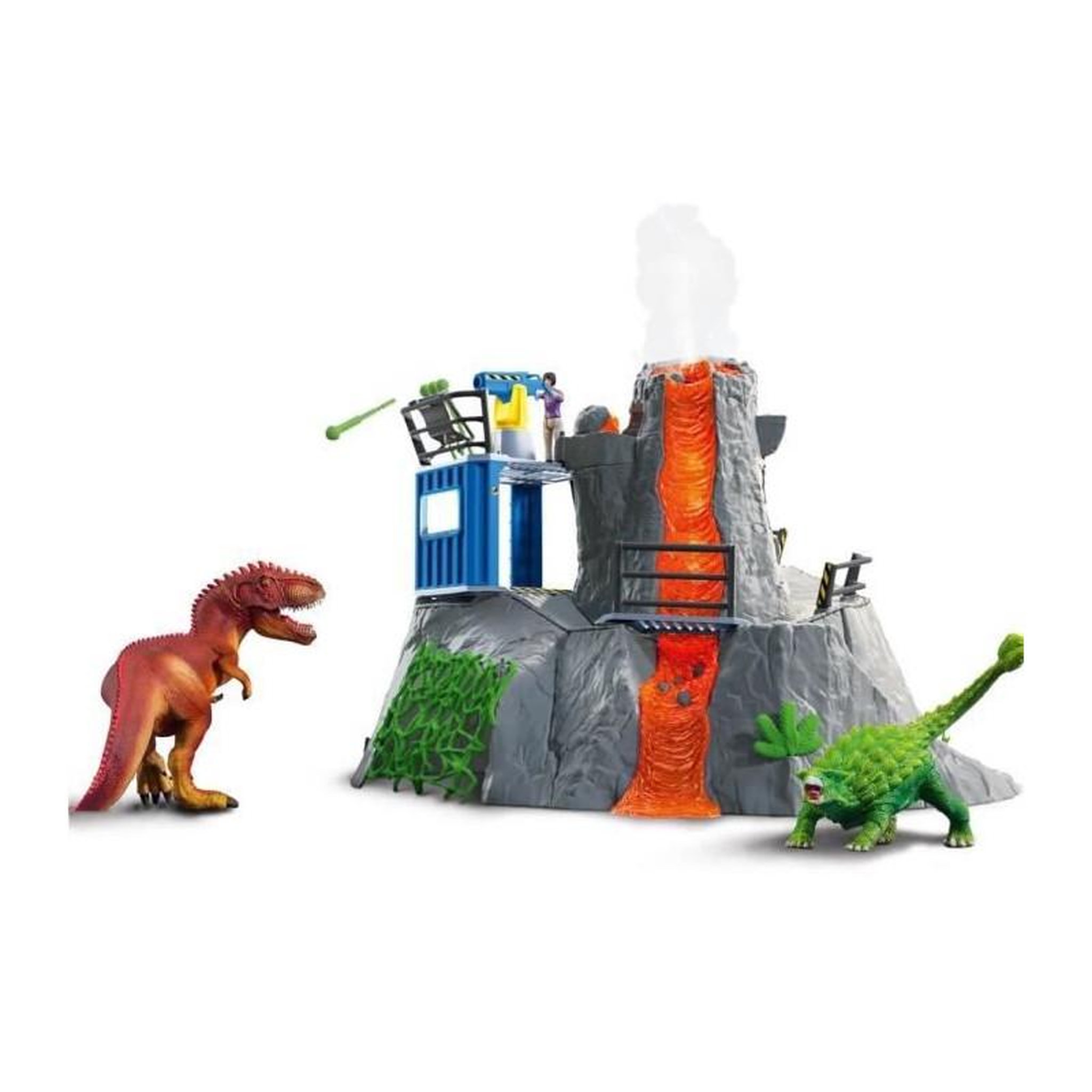 Voir la diapositive 3 : Schleich Expédition au grand volcan - SCHLEICH - 42564 - A partir de 4 ans