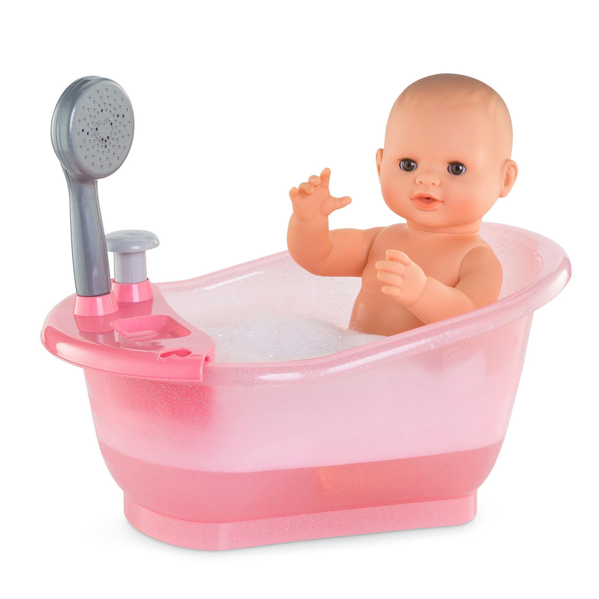 Voir la diapositive 3 : Corolle Baignoire pour poupon 30/36 cm