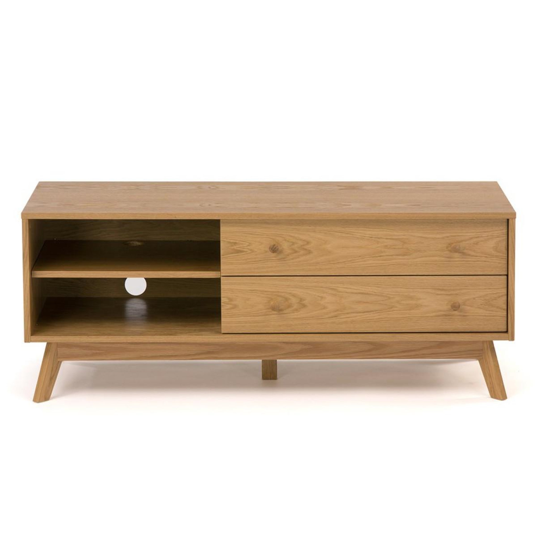 Voir la diapositive 2 : Paris Prix Meuble tv design  kensal  130cm chêne