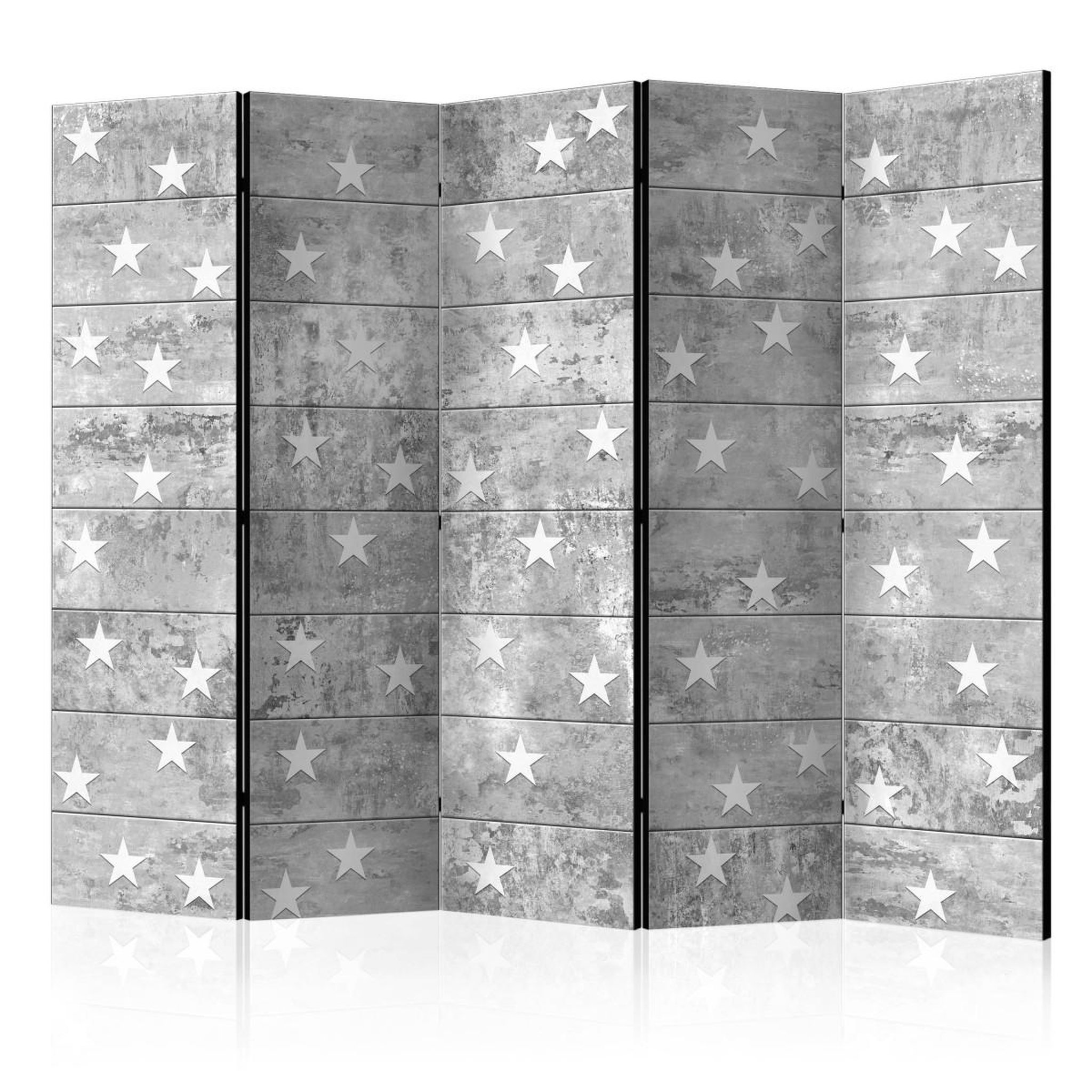 Paris Prix Paravent 5 volets  stars on concrete  172x225cm