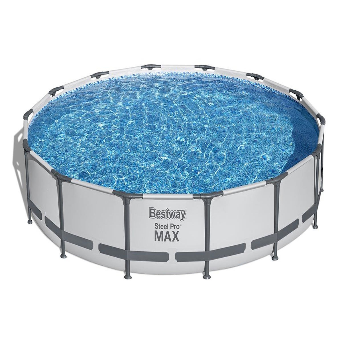 BESTWAY Piscine tubulaire Steel Pro Max ronde 4,27 x 0,84 m - Bestway