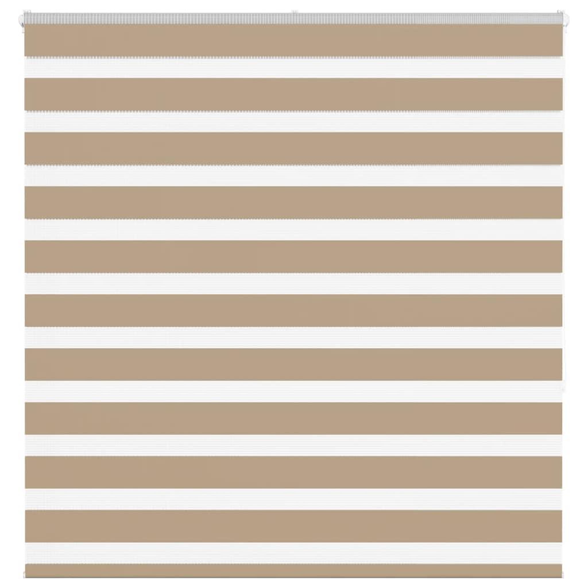 VIDAXL Store zebre marron sable largeur du tissu 140,9cm polyester