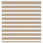Voir la diapositive 1 : VIDAXL Store zebre marron sable largeur du tissu 140,9cm polyester