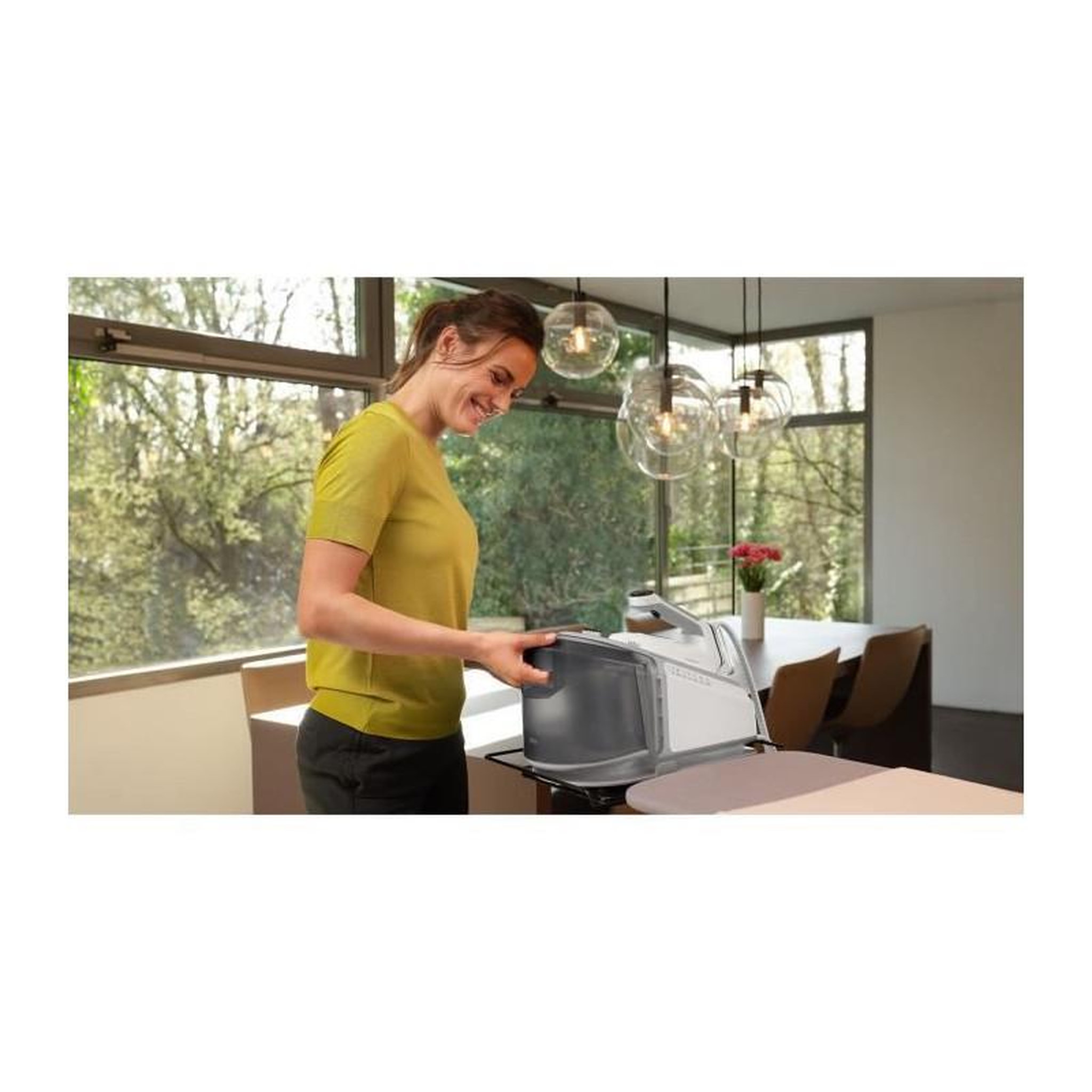 Voir la diapositive 5 : BRAUN Centrale vapeur Braun CareStyle 7 Pro 2700 W Blanc et Gris