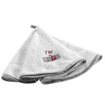 Paris Prix Essuie-Main Rond en Coton  Déjeuner  60cm Blanc