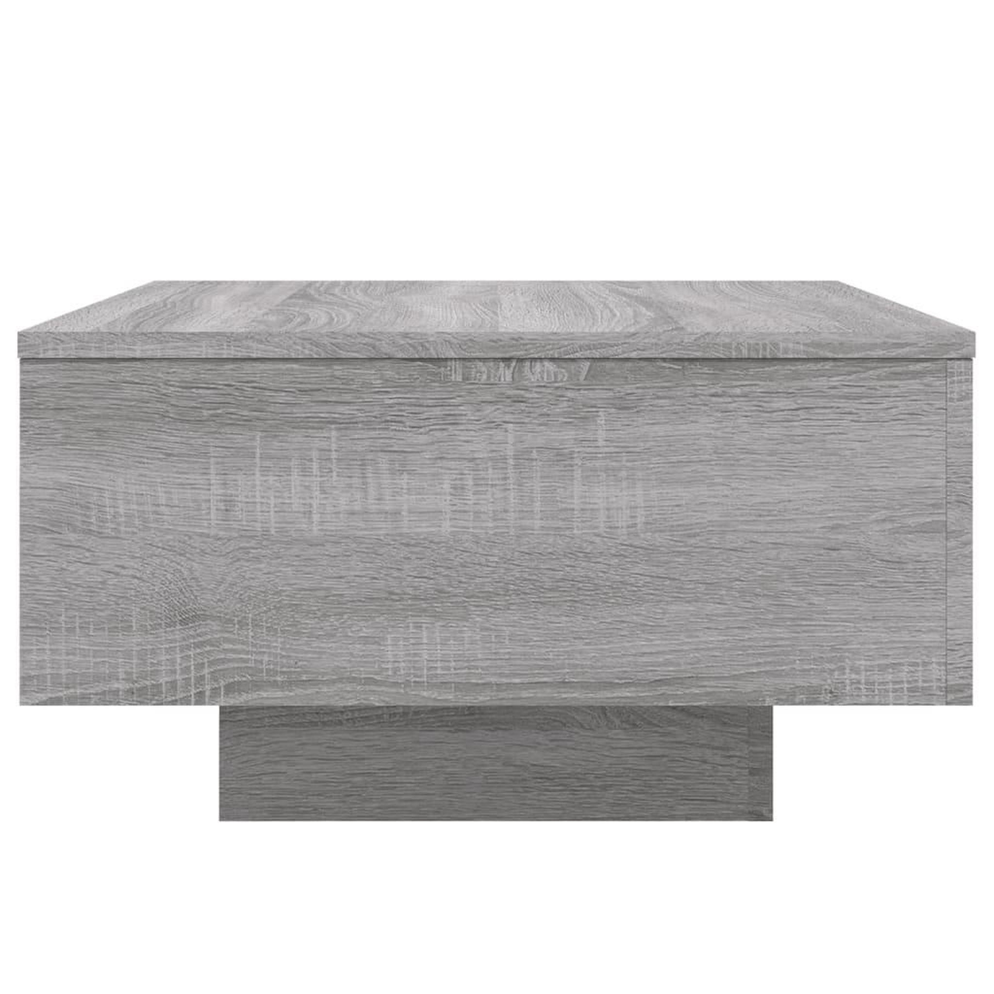 Voir la diapositive 5 : VIDAXL Table basse sonoma gris 55x55x31 cm bois d'ingenierie
