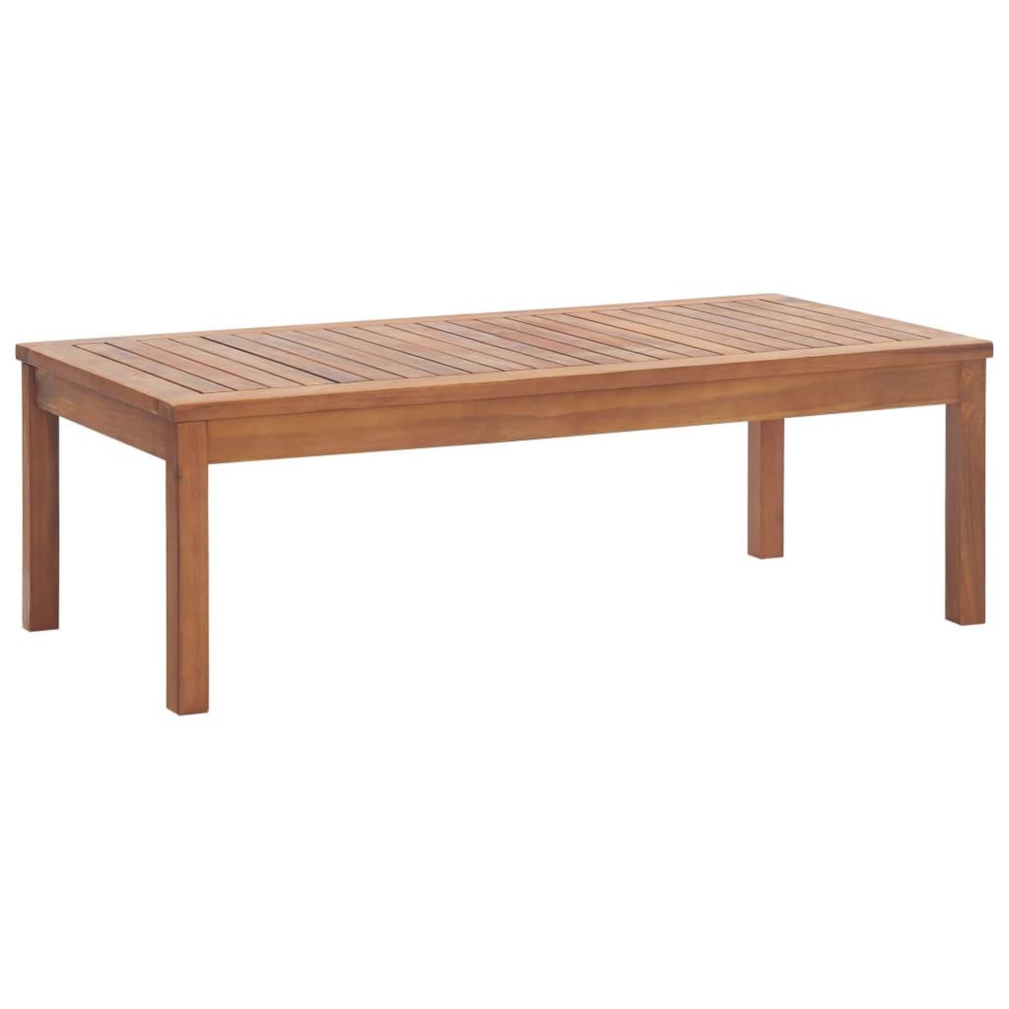 Voir la diapositive 3 : VIDAXL Salon de jardin 4 pcs avec coussins Bois d'acacia solide