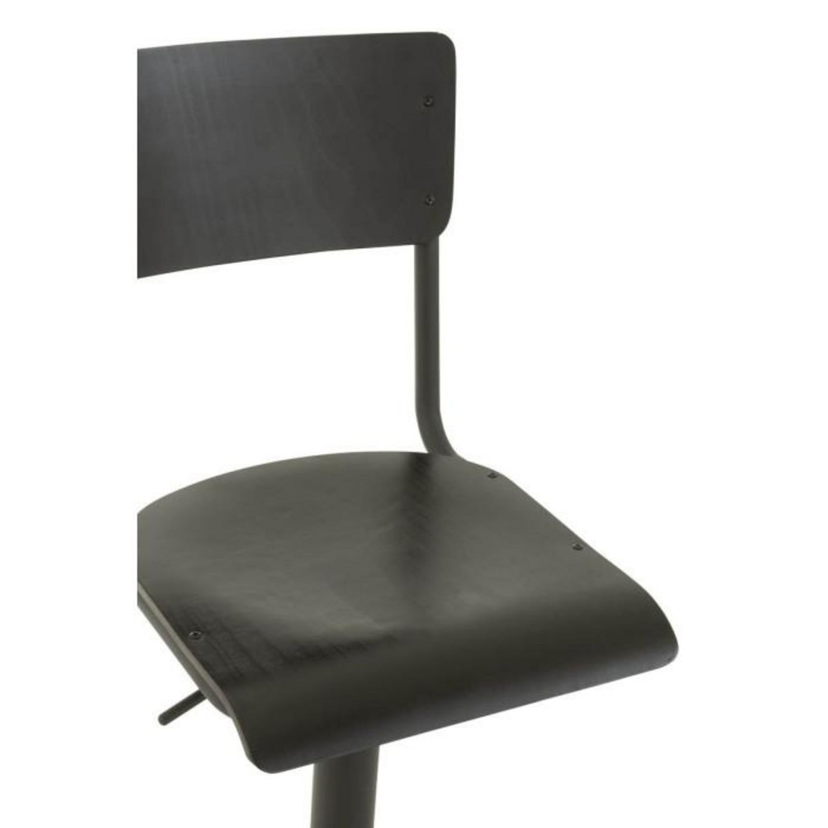 Paris Prix Tabouret de Bar en Bois  Mauricio  105cm Noir