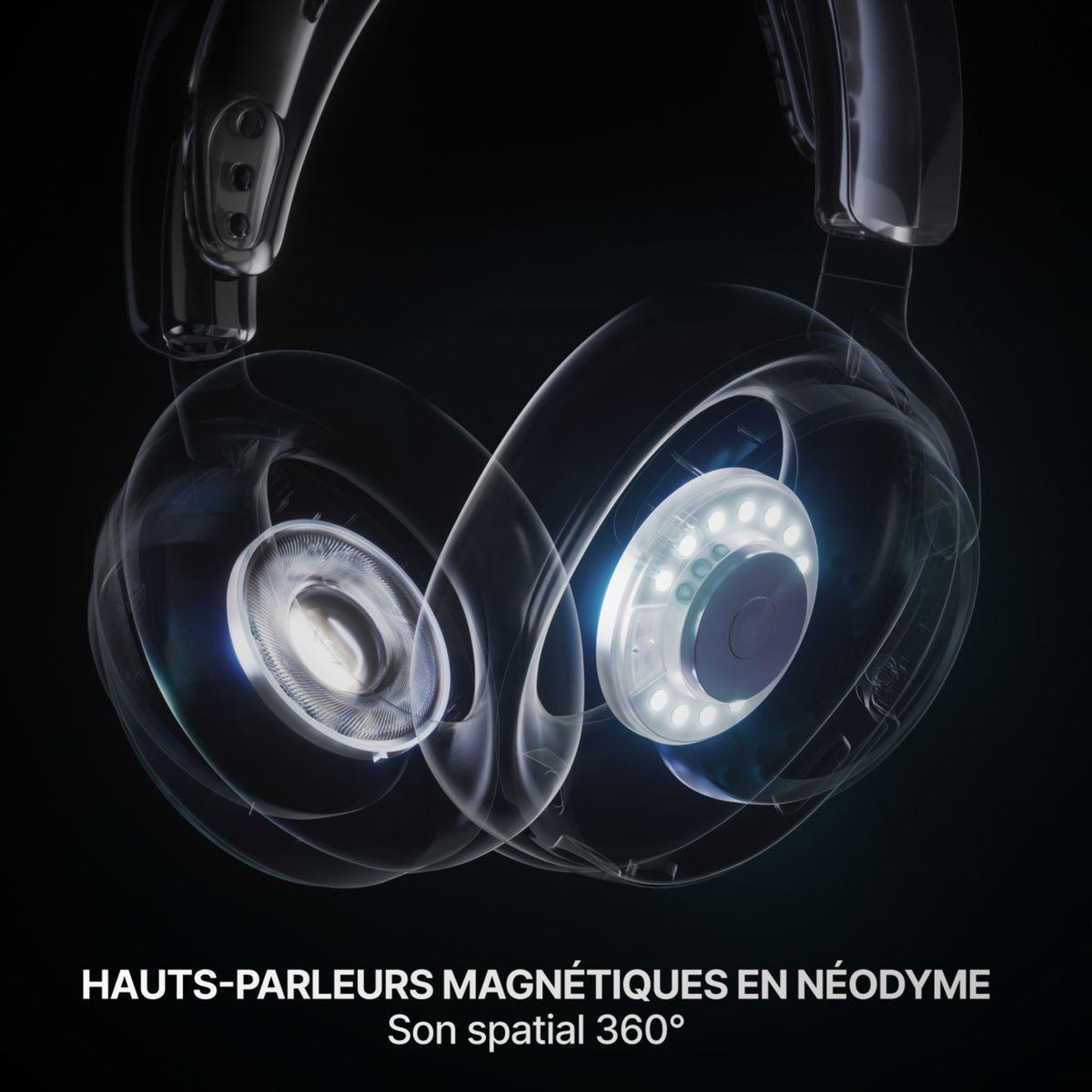 Voir la diapositive 2 : STEEL SERIES Casque gamer arctis nova 7p gen 2 magenta