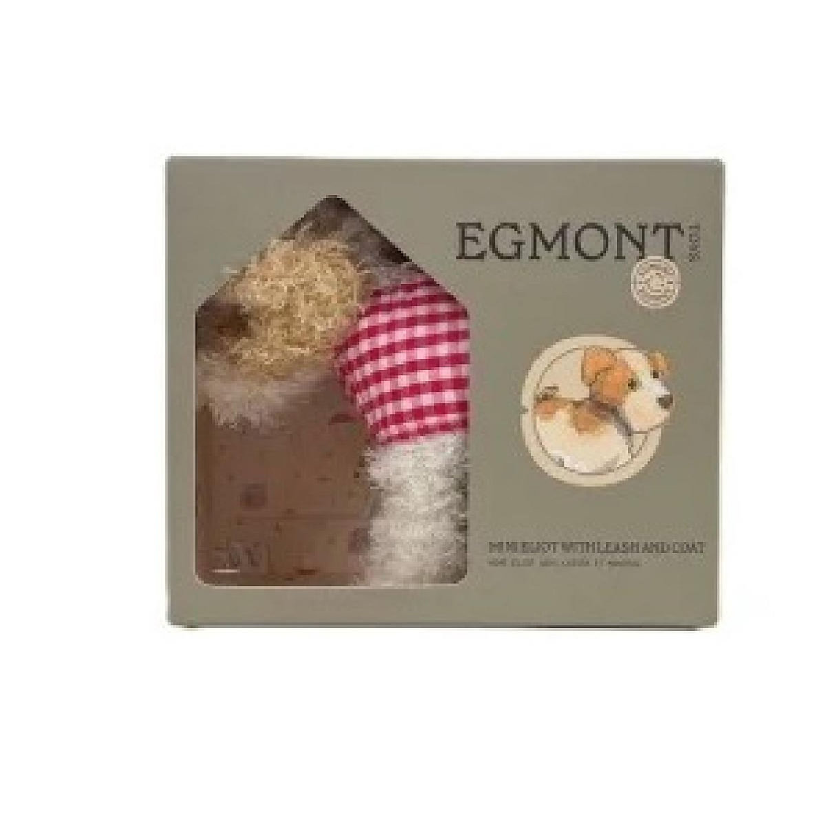 EGMONT TOYS Mini Eliot le chien avec son manteau