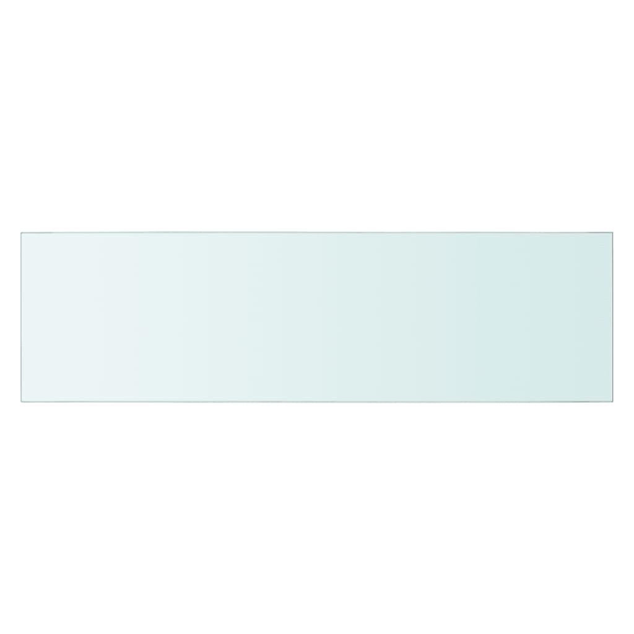 Voir la diapositive 2 : VIDAXL Panneau pour etagere Verre transparent 70 x 20 cm